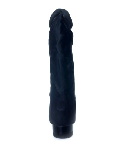 Wibrator czarny penis członek realistyczny 22cm