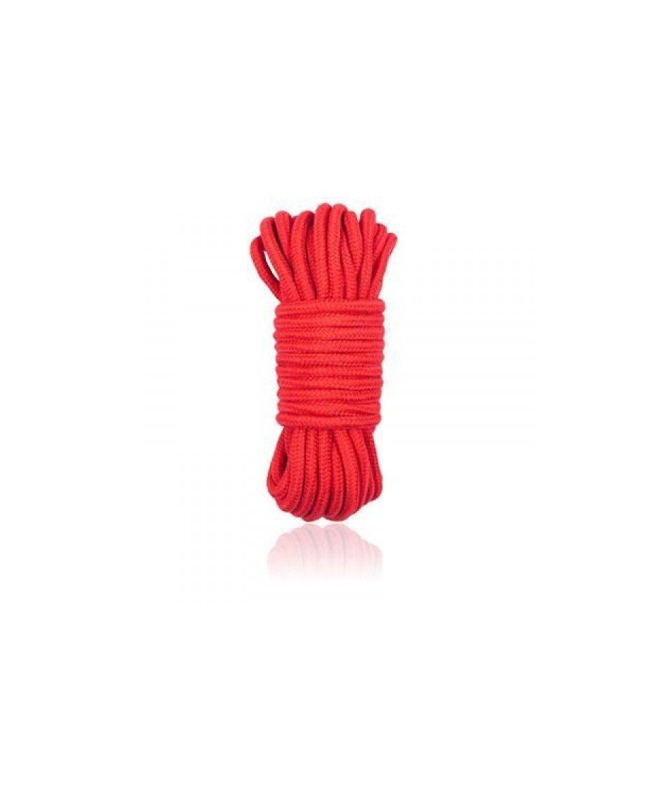 Wiązania-COTTON ROPE 5M RED