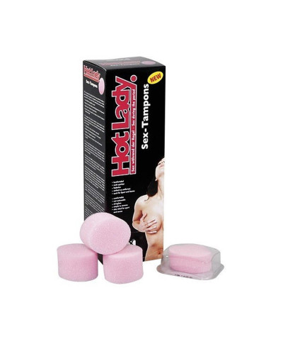 Tampony-Hot Lady Sex-Tampons Box of 8