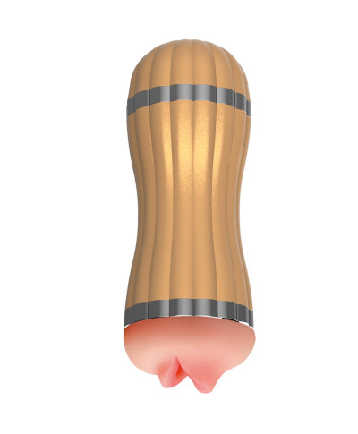 Masturbator podwójny z 2 silnikami 36 funkcji USB