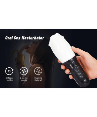 Head Rotating Stimulating Masturbator