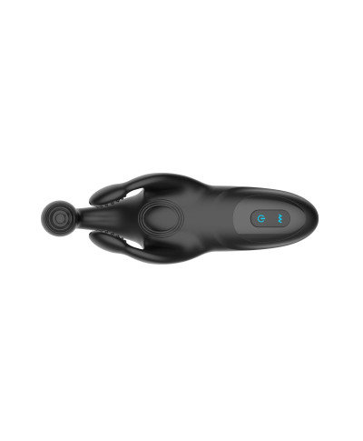 Tapping and vibrating penis stimulator