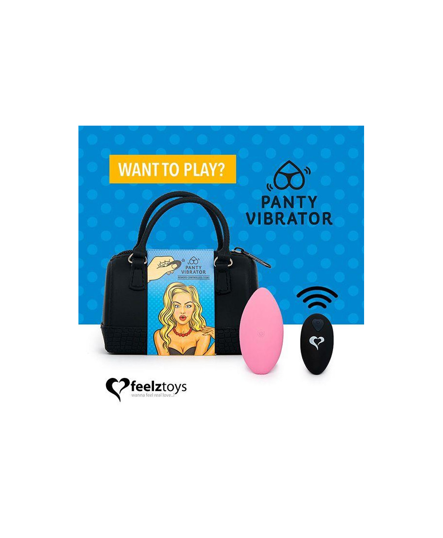 FeelzToys - Panty Vibe Remote Controlled Vibrator Pink