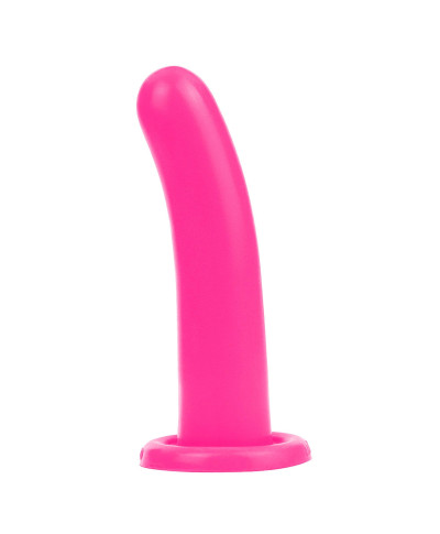 Silikonowe dildo do strap-ona sex analny różowe