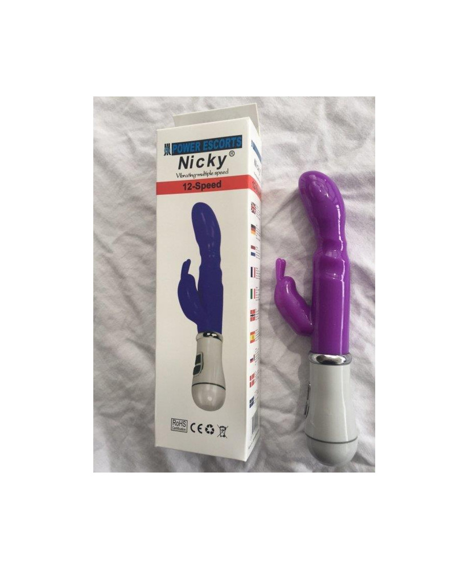 Nicky purple 13 speed g spot vibrating 22 cm