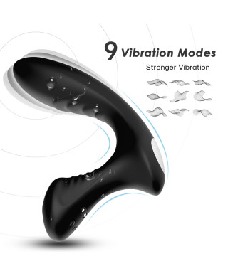 Masażer stymulator prostaty korek analny 15cm 9try