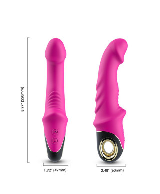 Wibrator do punktu g sex masażer 9 trybów 22 cm