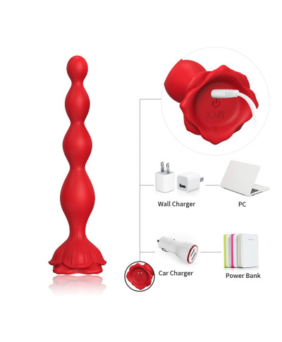 Rosestick Red 9 vibration functions