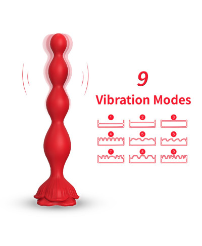 Rosestick Red 9 vibration functions