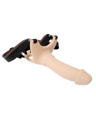 Proteza strap-on pusta przedłużająca penisa 24cm