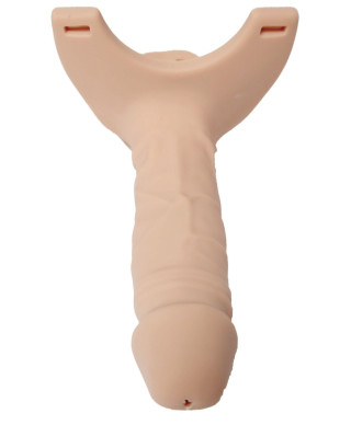 Proteza strap-on pusta przedłużająca penisa 24cm