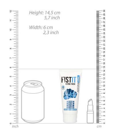 Żel fistingowy nawilżający sex analny gęsty 100 ml