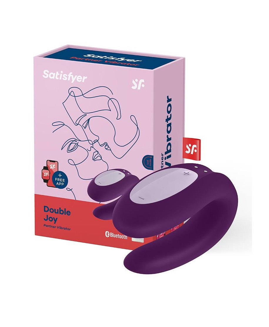 Wibrator dla par Satisfyer Double Joy aplikacja