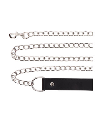 Chain Leash Black