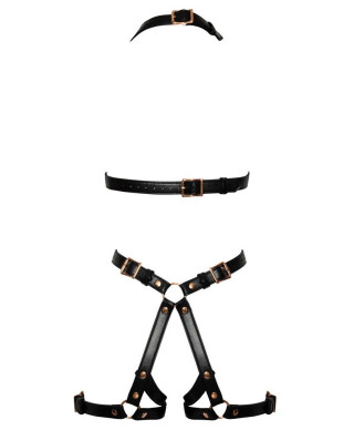 Bad Kitty Harness SM rose