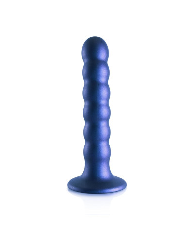 Beaded Silicone G-Spot Dildo - 5 13 cm