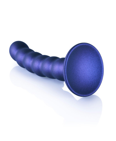 Beaded Silicone G-Spot Dildo - 5 13 cm