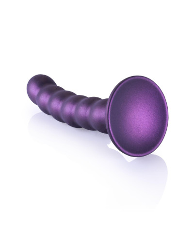 Beaded Silicone G-Spot Dildo - 5 13 cm