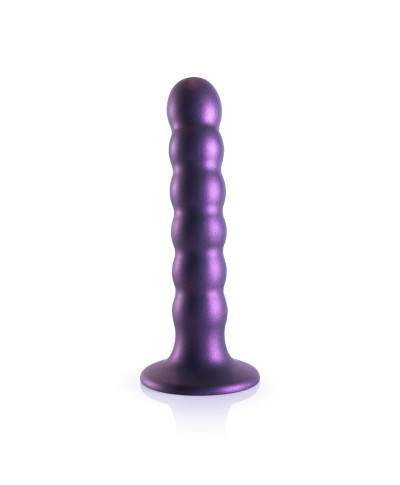 Beaded Silicone G-Spot Dildo - 5 13 cm