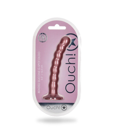 Beaded Silicone G-Spot Dildo - 65 165 cm