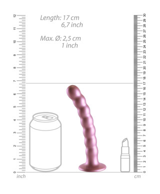 Beaded Silicone G-Spot Dildo - 65 165 cm