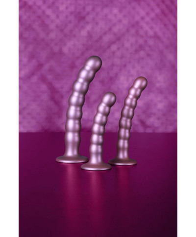 Beaded Silicone G-Spot Dildo - 65 165 cm