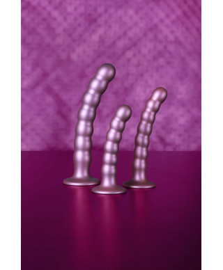 Beaded Silicone G-Spot Dildo - 65 165 cm