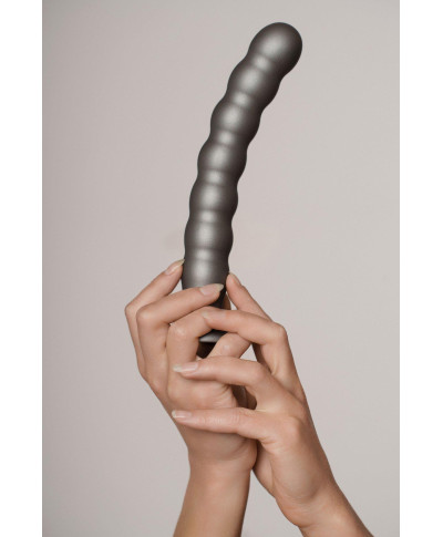 Beaded Silicone G-Spot Dildo - 8 205 cm