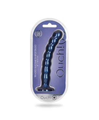 Beaded Silicone G-Spot Dildo - 8 205 cm