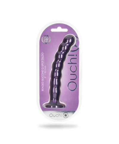 Beaded Silicone G-Spot Dildo - 8 205 cm