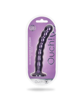 Beaded Silicone G-Spot Dildo - 8 205 cm