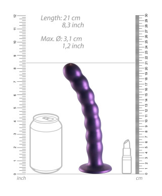 Beaded Silicone G-Spot Dildo - 8 205 cm