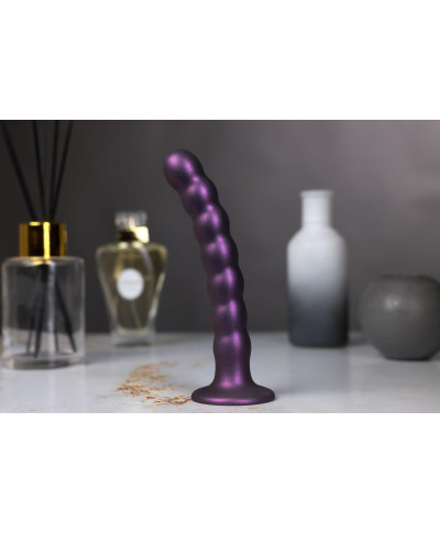 Beaded Silicone G-Spot Dildo - 8 205 cm