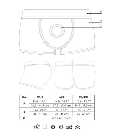 Vibrating Strap-on Boxer - XSS