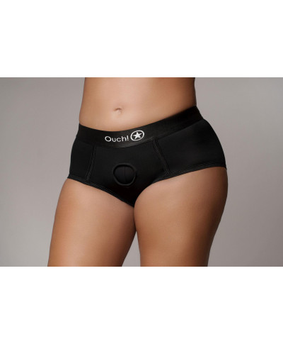 Vibrating Strap-on Brief - XLXXL