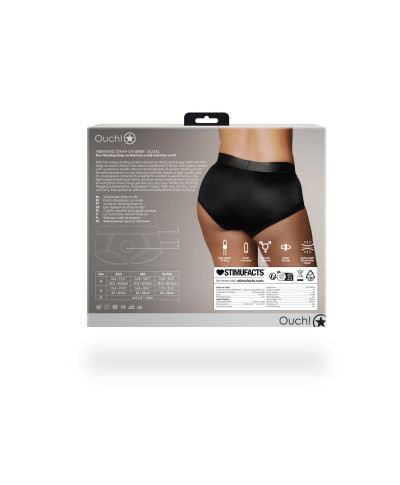 Vibrating Strap-on Brief - XLXXL