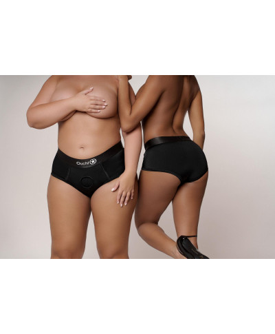 Vibrating Strap-on Brief - XLXXL