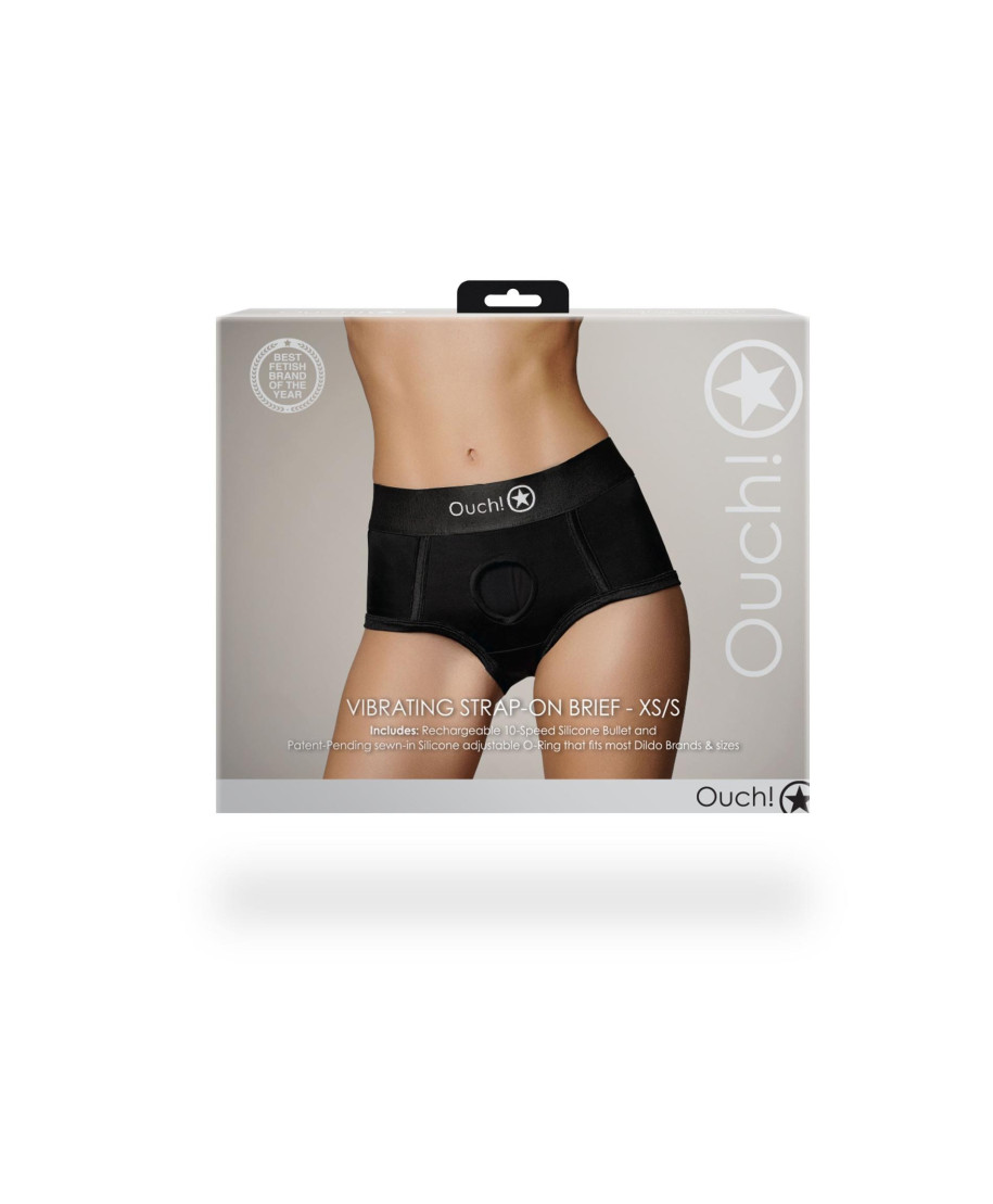 Vibrating Strap-on Brief - XSS