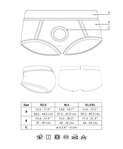 Vibrating Strap-on Brief - XSS
