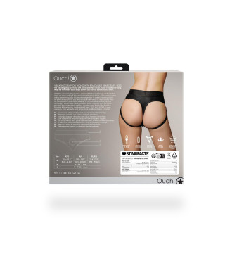 Vibrating Strap-on Thong with Removable Rear Straps - XSS