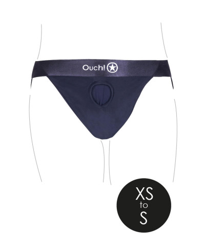 Vibrating Strap-on Panty Harness with Open Back - XSS