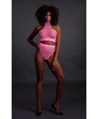 Turtle Neck and High Waist Slip XS XL