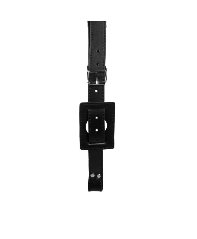 Belt with Vibrator Holder - Black