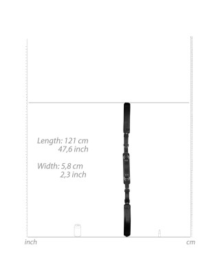 Padded Thigh Sling - Black