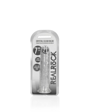 Straight Realistic Dildo with Suction Cup - 7 18