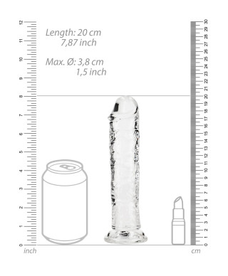 Straight Realistic Dildo with Suction Cup - 7 18