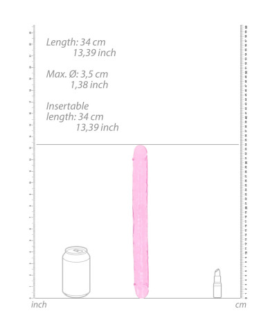 Realistic Double Dong - 13 34 cm