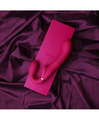 Ai - Dual Vibrating Air Wave Tickler Strapless Strapon