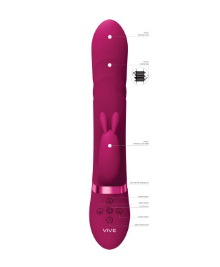 Nari - Vibrating and Rotating Beads G-Spot Rabbit