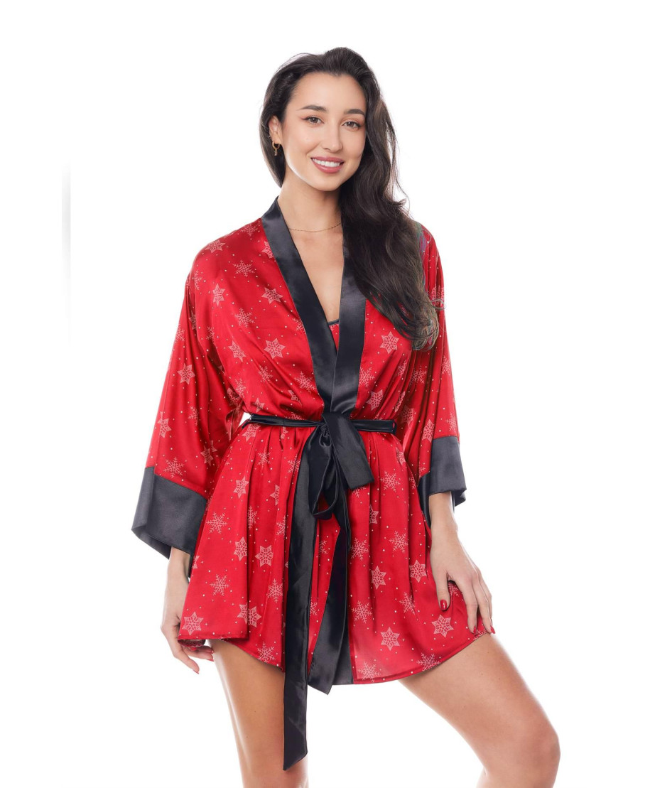 ASTER ROBE RED XS